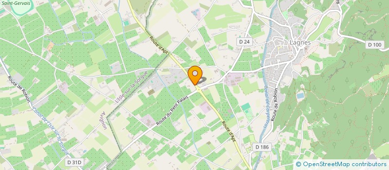 localisation de l'entreprise SCI DELATTRE  LAGNES