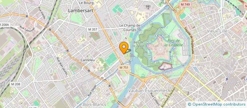 localisation de l'entreprise SCI DELATTRE COUVENT à LAMBERSART