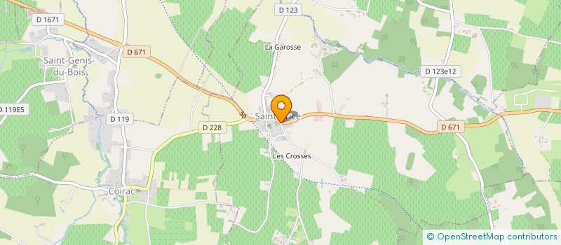 localisation de l'entreprise SCI DELATTRE DUMES  SAINT-LAURENT-DU-BOIS