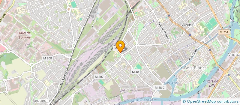 localisation de l'entreprise SCI DELATTRE PHALEMPINS à LILLE