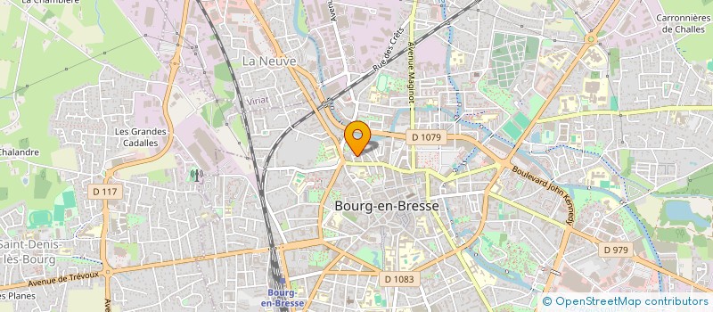 localisation de l'entreprise SCI DELAU à BOURG-EN-BRESSE