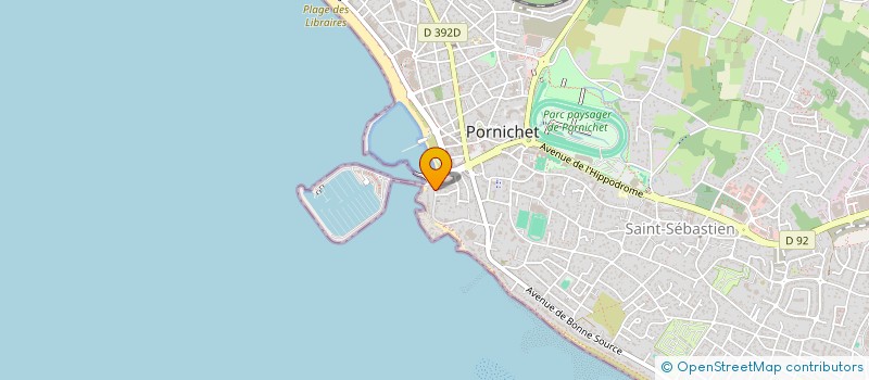 localisation de l'entreprise SCI DELAU  PORNICHET