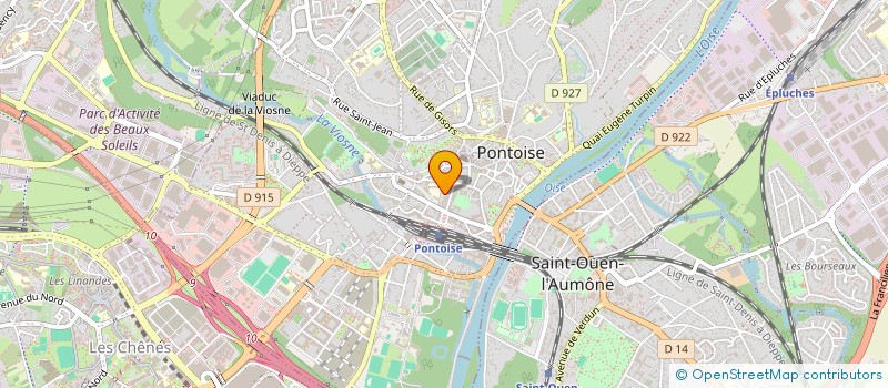 localisation de l'entreprise SCI DELAUNAY  PONTOISE