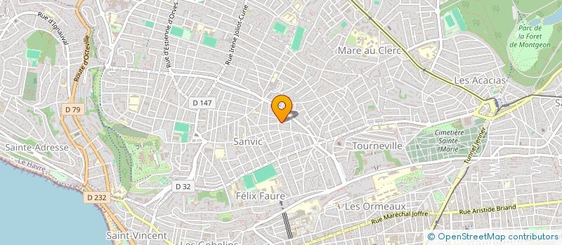 localisation de l'entreprise SCI DELAUNAY à LE HAVRE