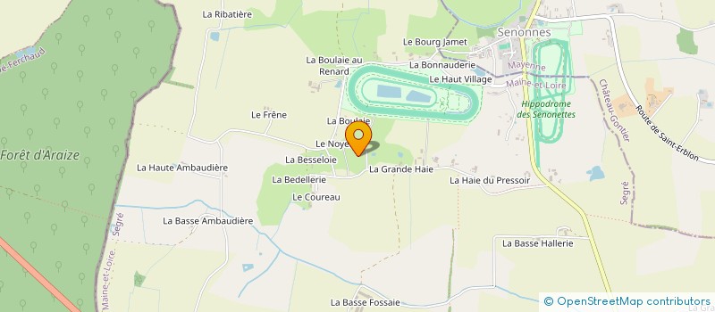 localisation de l'entreprise SCI DELAUNAY  ARMAILLE