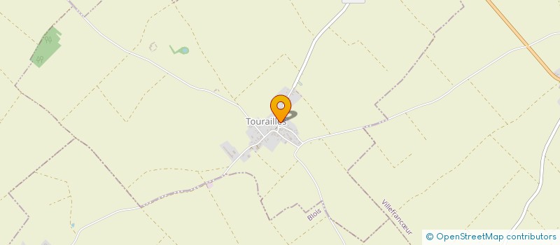 localisation de l'entreprise SCI DELAUNAY-POUSSIN  TOURAILLES