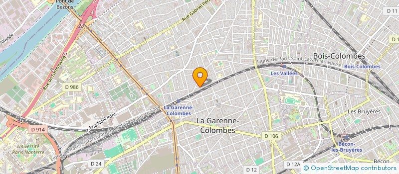 localisation de l'entreprise SCI DELAVAULT à COLOMBES