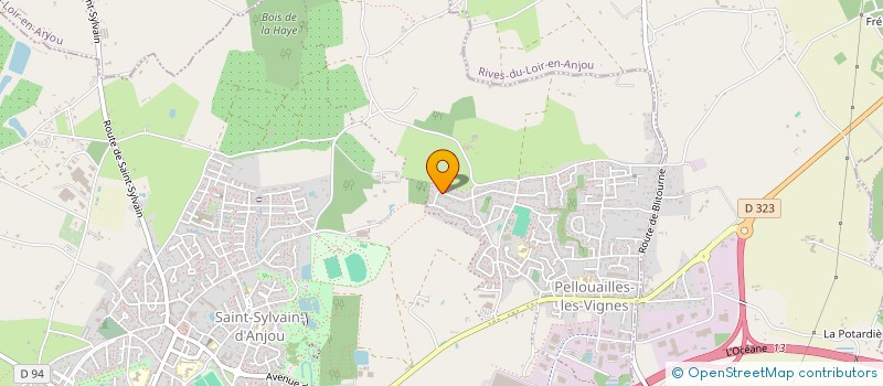 localisation de l'entreprise SCI DELAVEAU  VERRIERES-EN-ANJOU
