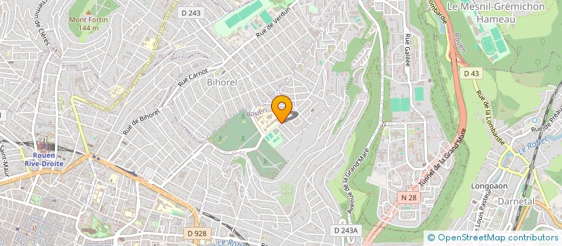 localisation de l'entreprise SCI DELAVOIPIERE FROMAGER à ROUEN