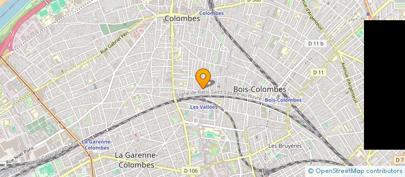 localisation de l'entreprise SCI DELAWAT à COLOMBES