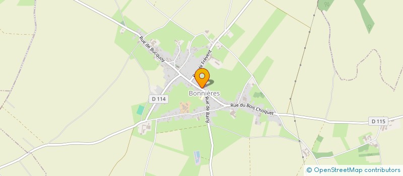 localisation de l'entreprise SCI DELB'ART  DOULLENS