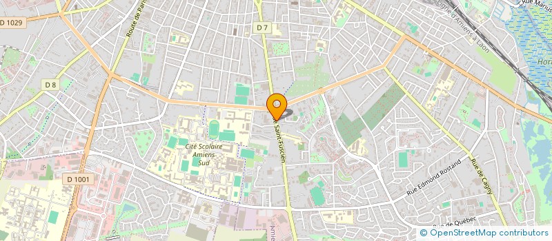 localisation de l'entreprise SCI DELBAR à AMIENS