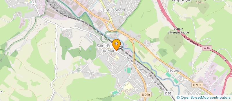 localisation de l'entreprise SCI DELBEL  SAINT-ETIENNE-AU-MONT