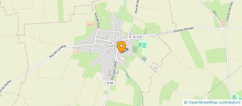 localisation de l'entreprise SCI DELBLOT  QUIEVY