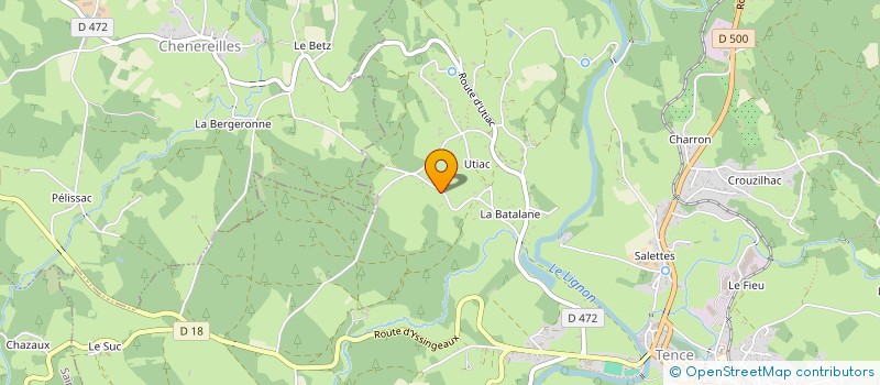 localisation de l'entreprise SCI DELBOI  TENCE