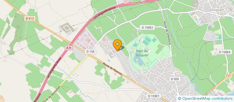 localisation de l'entreprise SCI DELBOIS à MEZE