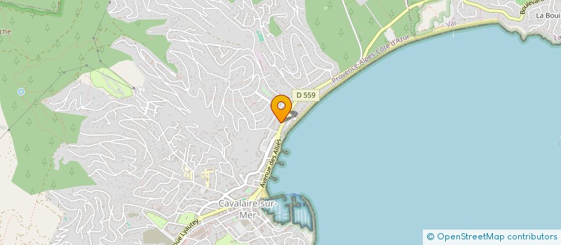 localisation de l'entreprise SCI DELCA à CAVALAIRE-SUR-MER