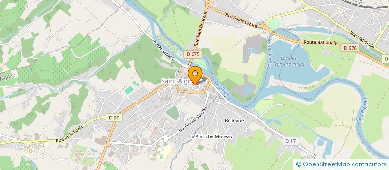 localisation de l'entreprise SCI DELCHES à SAINT-AIGNAN