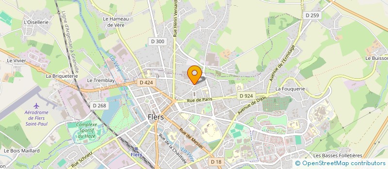 localisation de l'entreprise SCI DELCROIX à FLERS