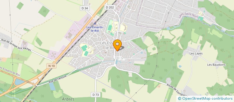 localisation de l'entreprise SCI DELCROIX INVEST GESTION LOCATIVE à NOGENT-LE-ROI