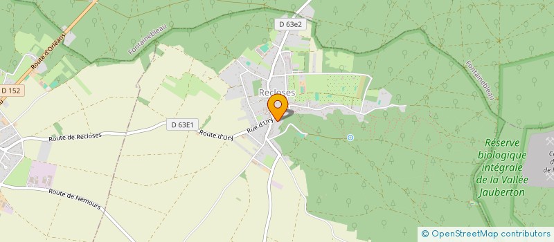 localisation de l'entreprise SCI DELCUPE DUPONT  RECLOSES