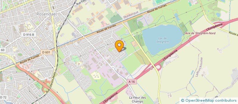 localisation de l'entreprise SCI DELE-IMMO  TETEGHEM-COUDEKERQUE-VILLAGE