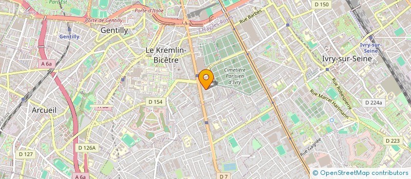 localisation de l'entreprise SCI DELEAU à LE KREMLIN-BICETRE