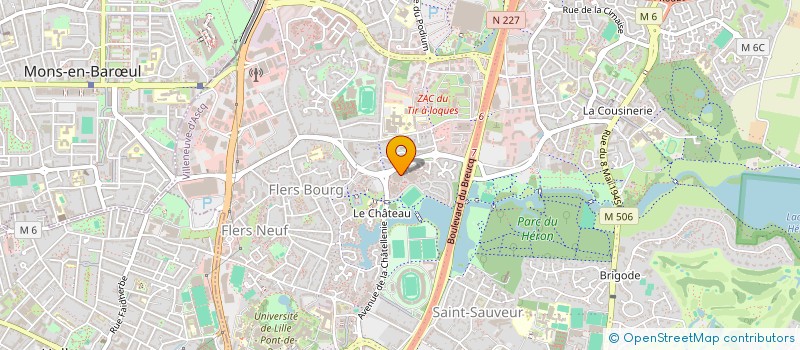 localisation de l'entreprise SCI DELECROIX à VILLENEUVE-D'ASCQ