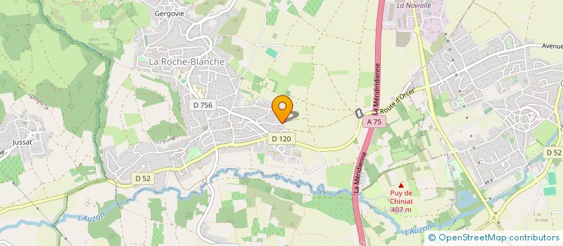 localisation de l'entreprise SCI DELEFONTAINE  LA ROCHE-BLANCHE