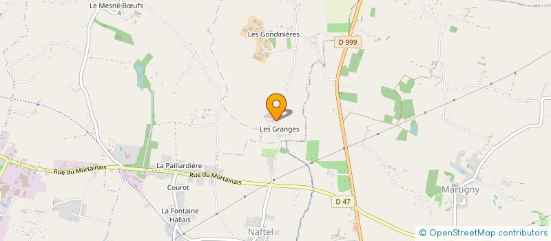 localisation de l'entreprise SCI DELENTAIGNE  ISIGNY-LE-BUAT