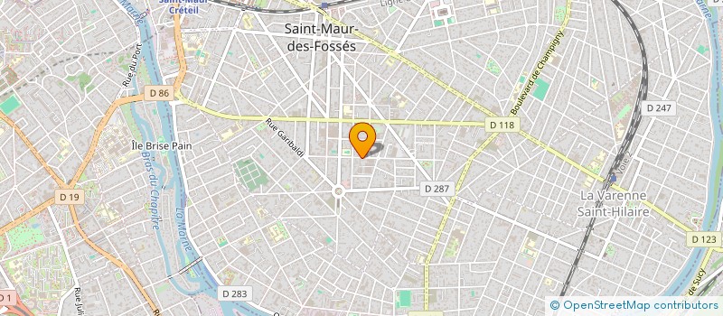 localisation de l'entreprise SCI DELERUE à SAINT-MAUR-DES-FOSSES
