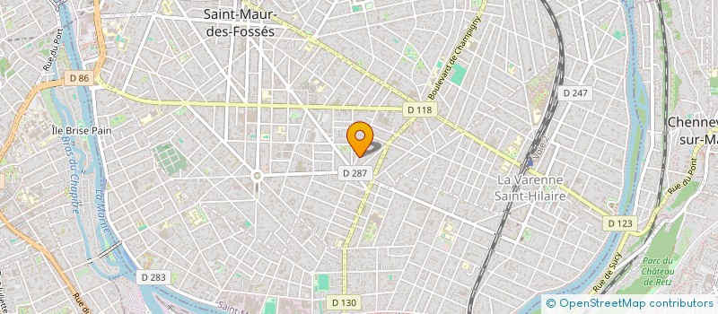 localisation de l'entreprise SCI DELERUE à SAINT-MAUR-DES-FOSSES