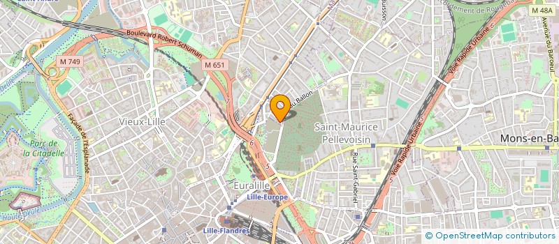 localisation de l'entreprise SCI DELESALLE à LA MADELEINE