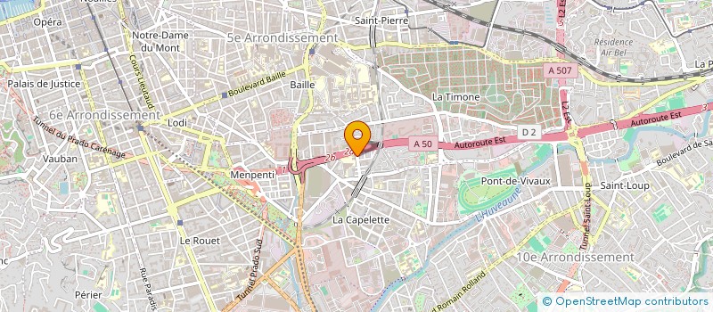 localisation de l'entreprise SCI DELESSERT à MARSEILLE