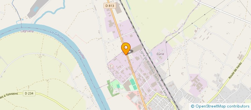 localisation de l'entreprise SCI DELESTAN  TONNEINS