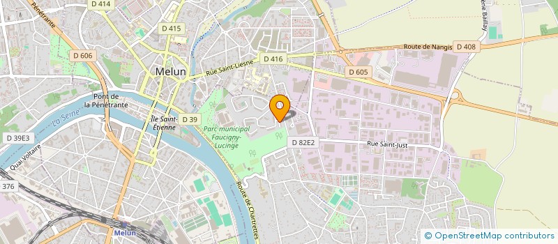 localisation de l'entreprise SCI DELEU à VAUX-LE-PENIL