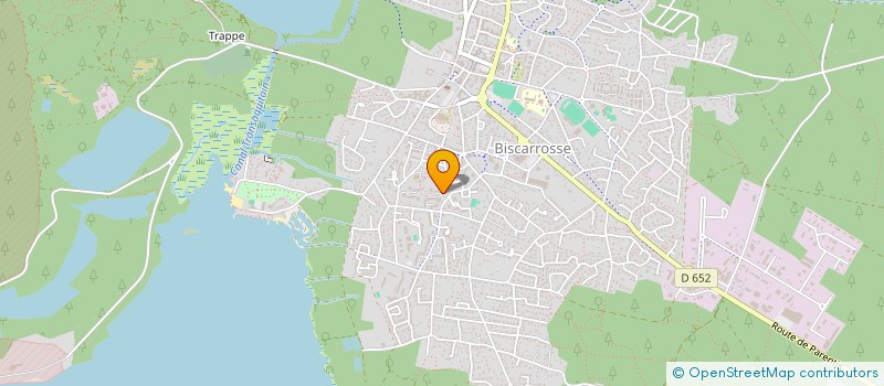 localisation de l'entreprise SCI DELFA  BISCARROSSE