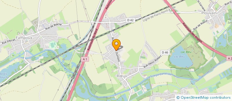 localisation de l'entreprise SCI DELFILS  RUX