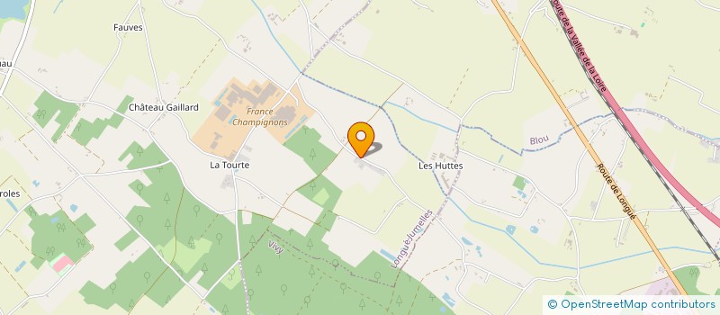 localisation de l'entreprise SCI DELGIL  LONGUE-JUMELLES