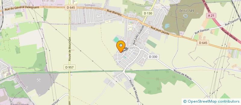 localisation de l'entreprise SCI DELGRANGE  ABSCON