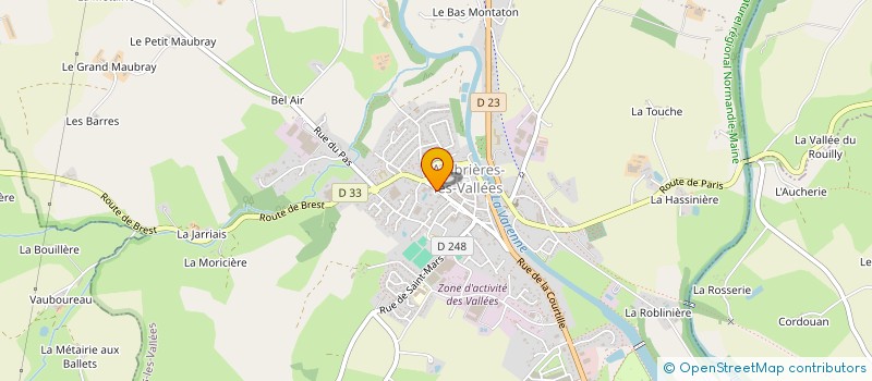 localisation de l'entreprise SCI DELHAY ANTOLINI à AMBRIERES-LES-VALLEES