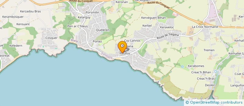 localisation de l'entreprise SCI DELHI  LOCMARIA-PLOUZANE