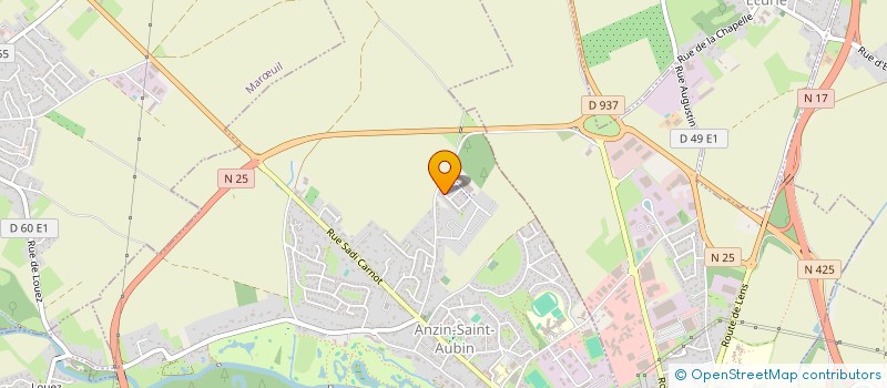 localisation de l'entreprise SCI DELHOMEZ FLAMENT  ANZIN-SAINT-AUBIN