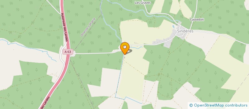 localisation de l'entreprise SCI DELIA  MORCENX-LA-NOUVELLE