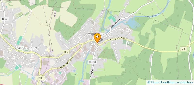 localisation de l'entreprise SCI DELIA  DAIGNY