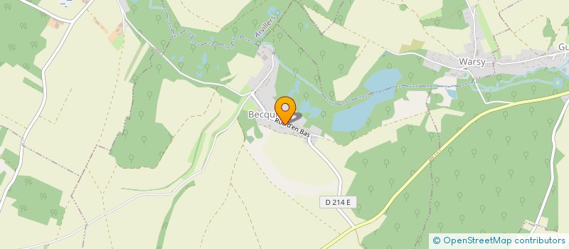 localisation de l'entreprise SCI DELIFOUR à BECQUIGNY