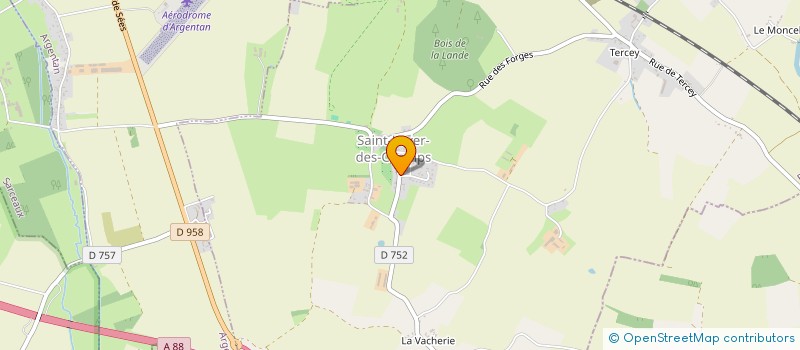 localisation de l'entreprise SCI DELIGNE à BOISCHAMPRE