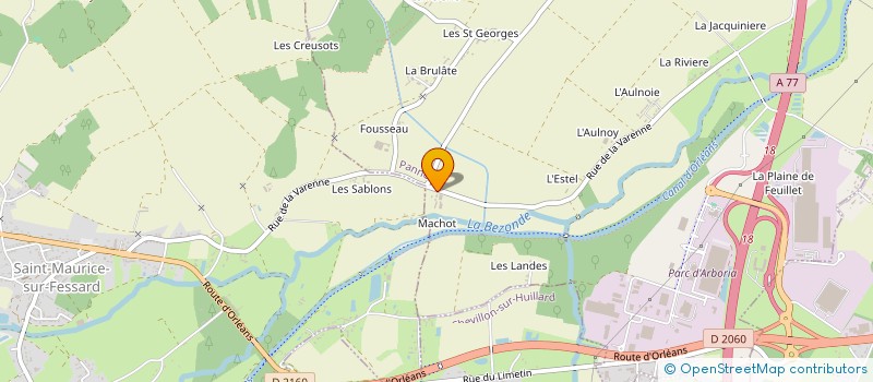 localisation de l'entreprise SCI DELILAS à PANNES