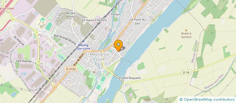 localisation de l'entreprise SCI DELINA à MEUNG-SUR-LOIRE