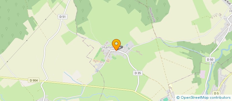 localisation de l'entreprise SCI DELINCHANT-CHARRIERE  HAMMEVILLE